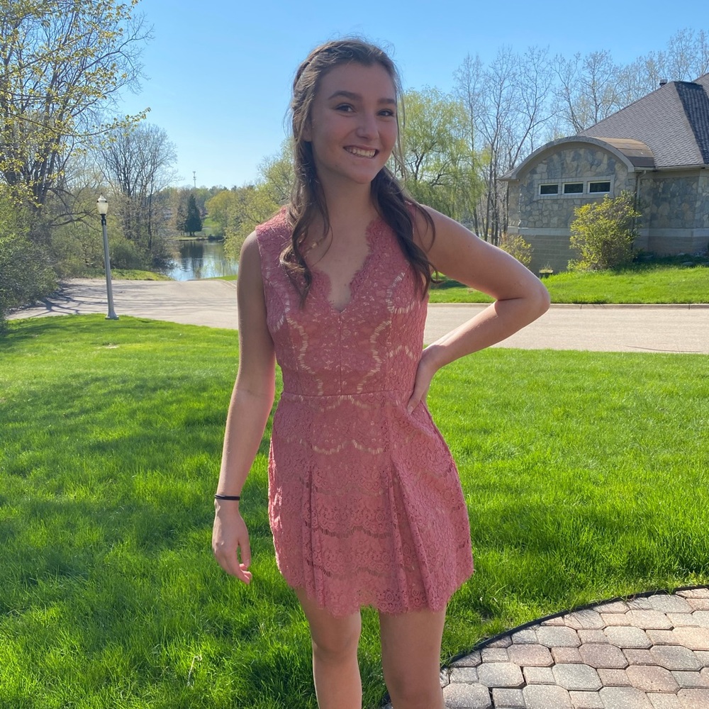 Pink dress
